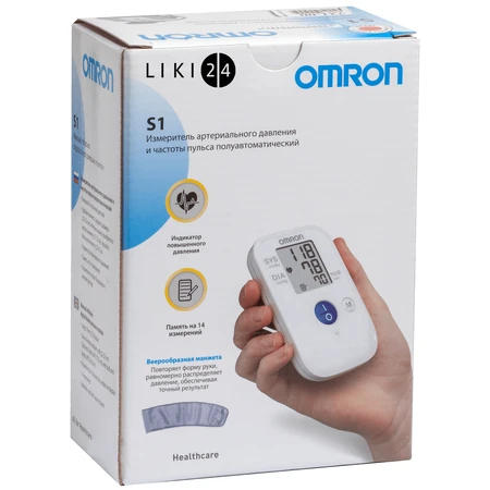 Измеритель артериального давления Omron S1 (HEM 4030-RU): цены и характеристики