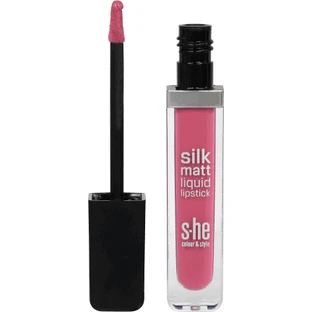 She color&style Ruj liquid жидкий шелк матовый 338/015, 5,2 г