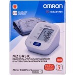 Измеритель артериального давления и частоты пульса автоматический Omron M2 Basic (HEM-7121-RU): цены и характеристики