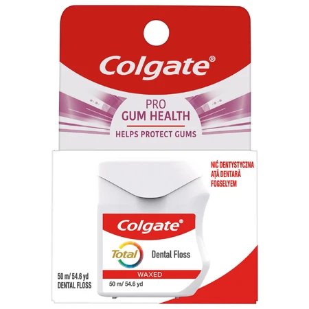 Colgate Total Pro-Gum Health, зубна нитка, 50 м: ціни та характеристики