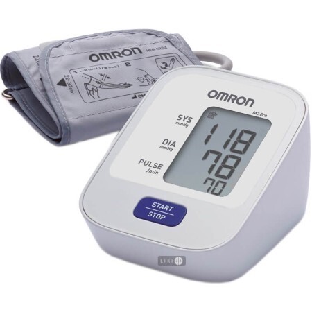 Измеритель артериального давления и частоты пульса автоматический Omron M2 Eco (HEM-7120-AF)
