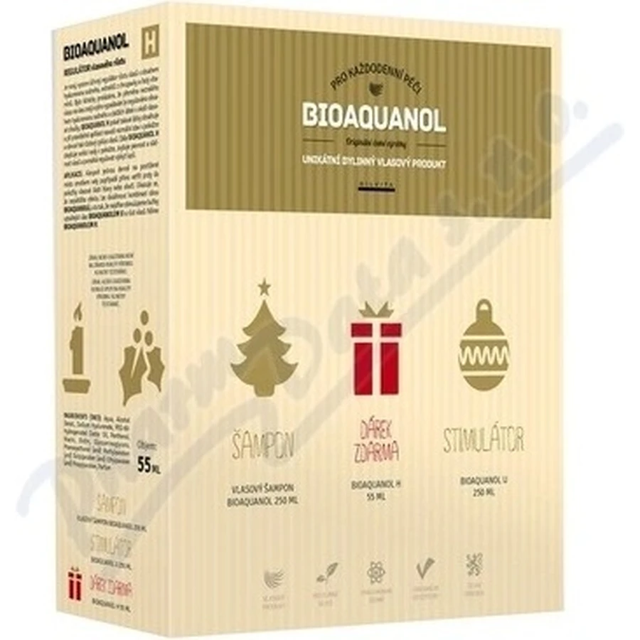 BIOAQUANOL Шампунь для волосся 1×250 мл, трав'яний шампунь для волосся: ціни та характеристики
