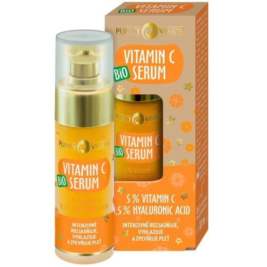 Сироватка з вітаміном С Purity Vision Bio 30 мл: ціни та характеристики