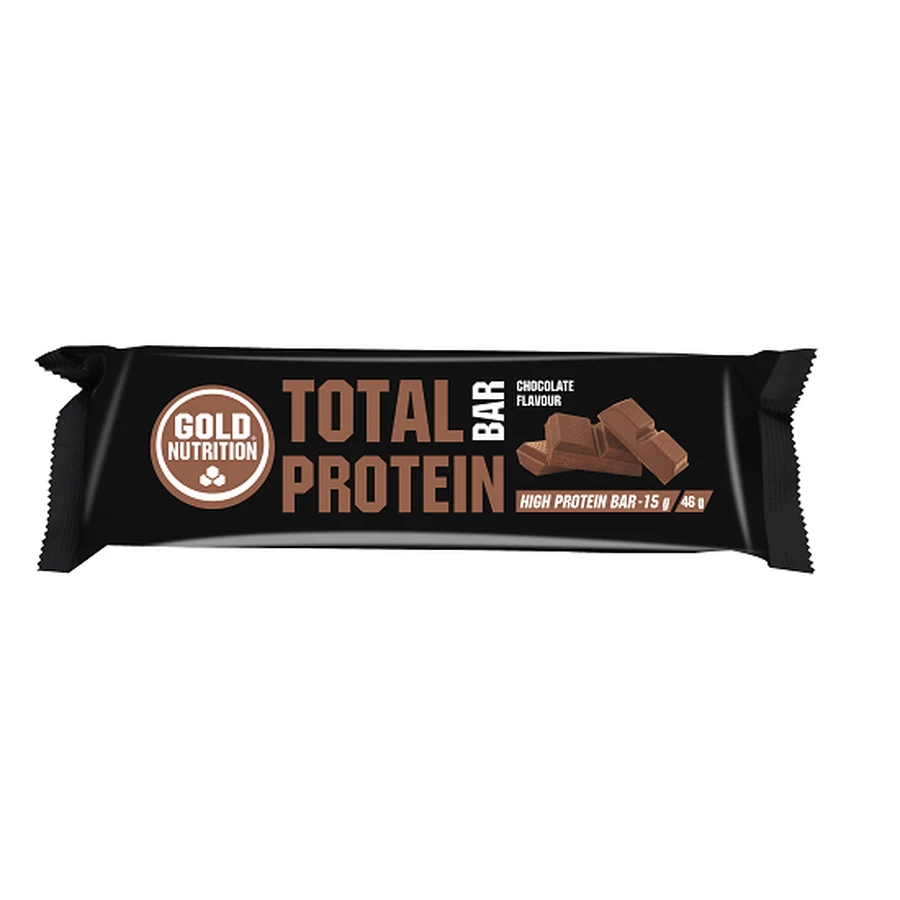 Шоколадный протеиновый батончик, Total Protein Bar, 46 гр, Gold Nutrition: цены и характеристики
