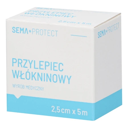SEMA Protect, клейка стрічка на основі флізеліну, 2,5 см х 5 м, 1 шт.: ціни та характеристики