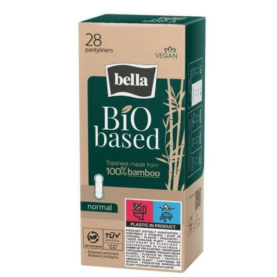 Bella Bio Based Normal Daily Absorbent Pads, 28 шт, Bella: цены и характеристики