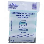 Horizon, послеродовые трусы, одноразовые, размер 38, 7 штук: цены и характеристики