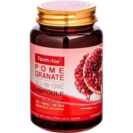 Ампула Farmstay Pomegranate All-In-One Ampoule 1×250 мл, живильна та зміцнювальна сироватка: ціни та характеристики
