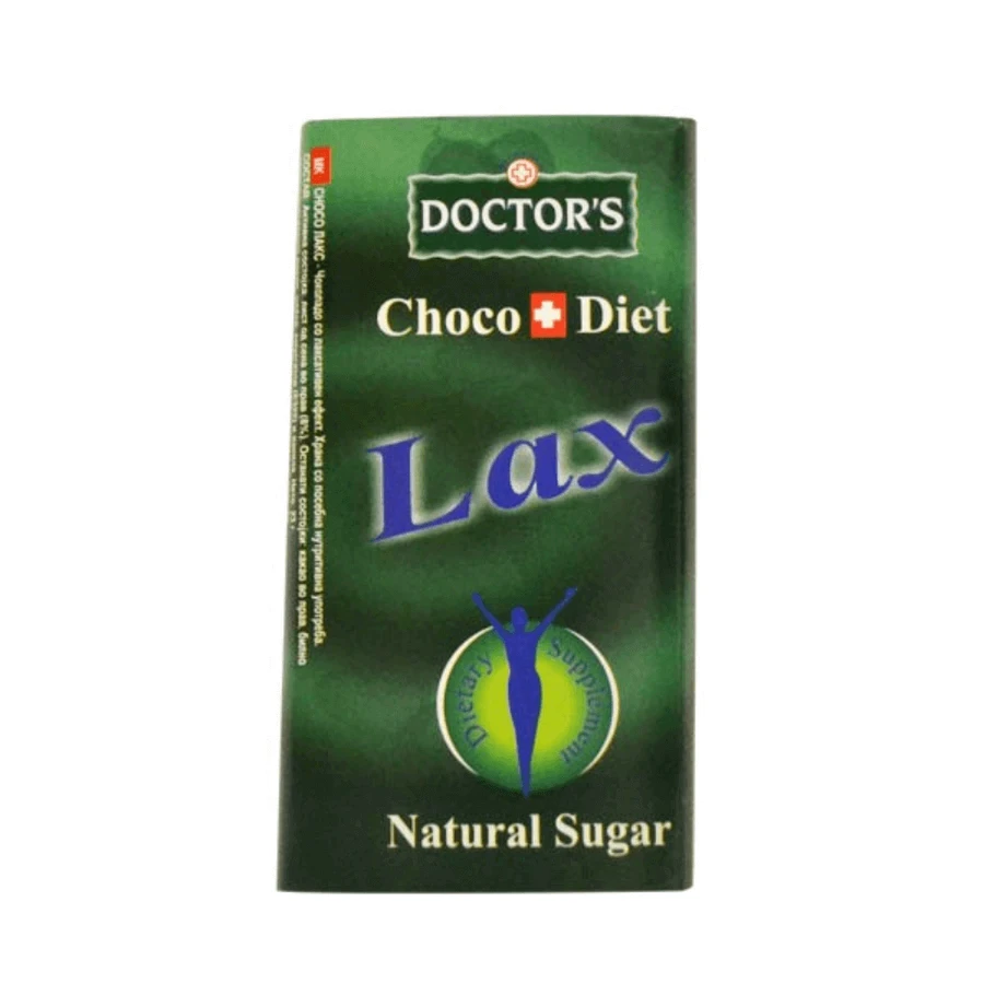 Choco Diet Lax шоколадна проносна таблетка, 23 г, Doctor's: ціни та характеристики
