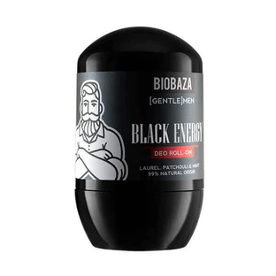 Натуральный дезодорант на основе ольховой косточки для мужчин BLACK ENERGY (лавр и пачули), Biobaza, 50 мл