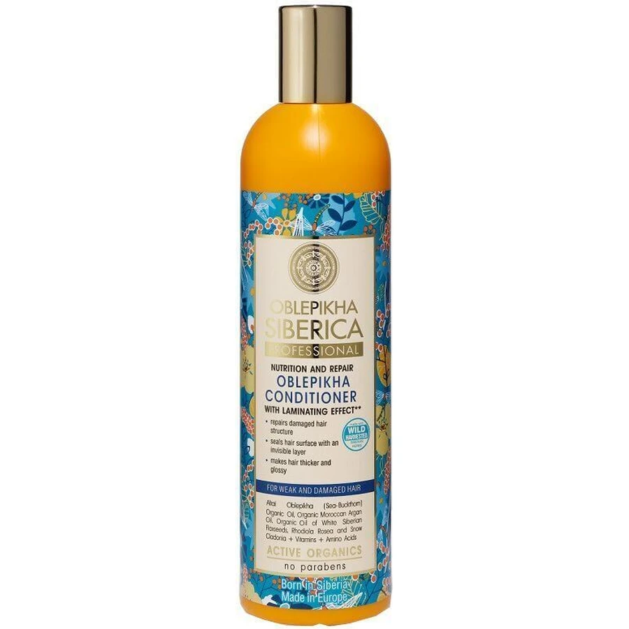 Natura Siberica Кондиционер облепиховый для слабых и вьющихся волос 400 мл 1 x 400 мл: цены и характеристики