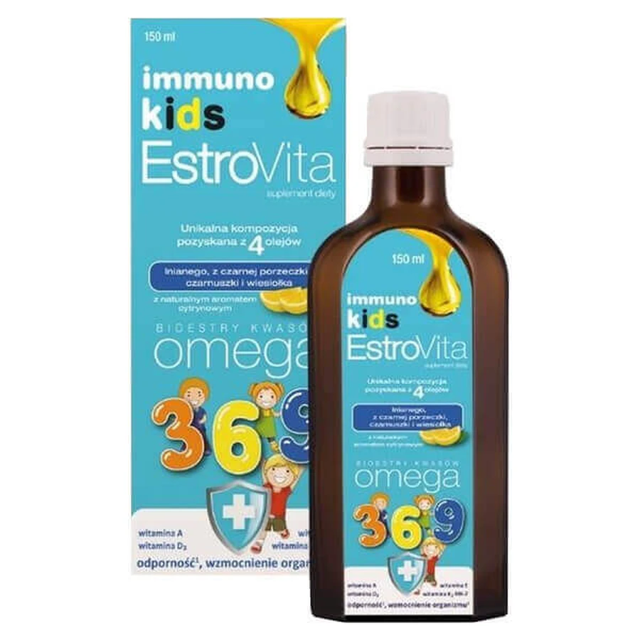 Estrovita Immuno Kids, 150 мл: ціни та характеристики