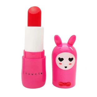 Бальзам для губ детский, Фушия, с ароматом вишни, Lovely Bunny, Inuwet, 3,5 гр