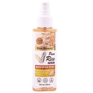 Спрей для фіксації макіяжу з рисом, Kiss Beauty, Pure Rice Serum, 120 мл
