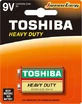 Аккумулятор Toshiba 9V zinc HD, 1 шт.