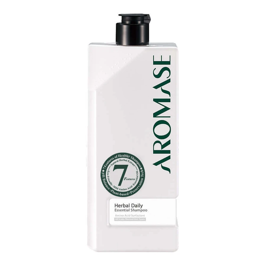 Aromase Herbal Daily Essential Shampoo, трав'яний щоденний шампунь, 520 мл: ціни та характеристики