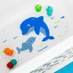 Протиковзкий килимок для ванни Canpol babies LOVE&SEA синій, 1 шт