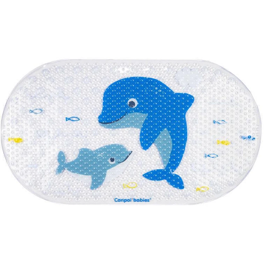 Протиковзкий килимок для ванни Canpol babies LOVE&SEA синій, 1 шт: ціни та характеристики