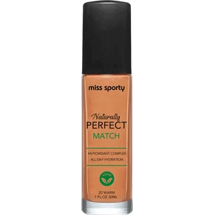 Тональний крем Miss Sporty Naturally Perfect Match 20 Теплий, 1 шт.