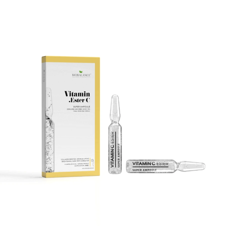 Сыворотка Bio Balance Super Ampoule Vitamin Ester C Ethylated Ascorbic Acid 15%, ампулы 2 мл, № 10: цены и характеристики