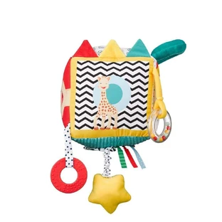 Кубик для сенсорной активности Sophie La Giraffe, Vulli