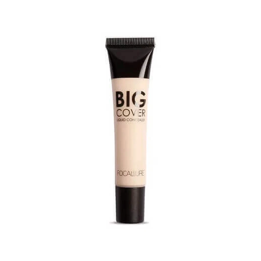 Рідкий коректор Focallure Big Cover Concealer 01 Тепла слонова кістка: ціни та характеристики