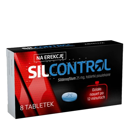 Силконтроль 25 мг Zentiva Silcontrol, 8 таблеток: цены и характеристики