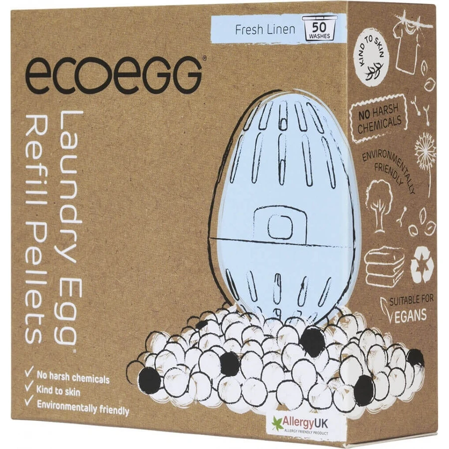 Картридж для стиральных яиц Ecoegg - 50 моек хлопок 1×1 шт, картридж на 50 моек: цены и характеристики