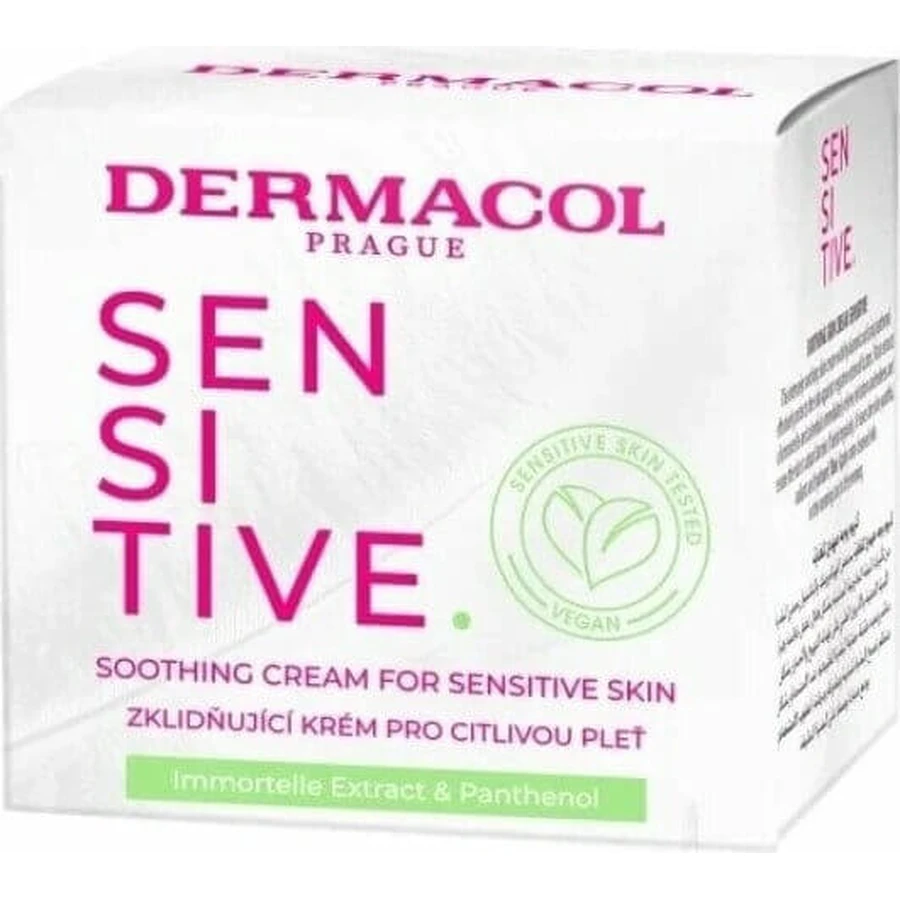Заспокійливий лосьйон для чутливої шкіри Dermacol Sensitive 1×200 мл, лосьйон: ціни та характеристики