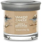 Yankee Candle Signature маленька свічка Amber & Sandalwood 1×122 г, ароматична свічка: ціни та характеристики