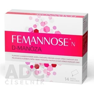 Femannose N для лікування циститу, 14 пакетиків 