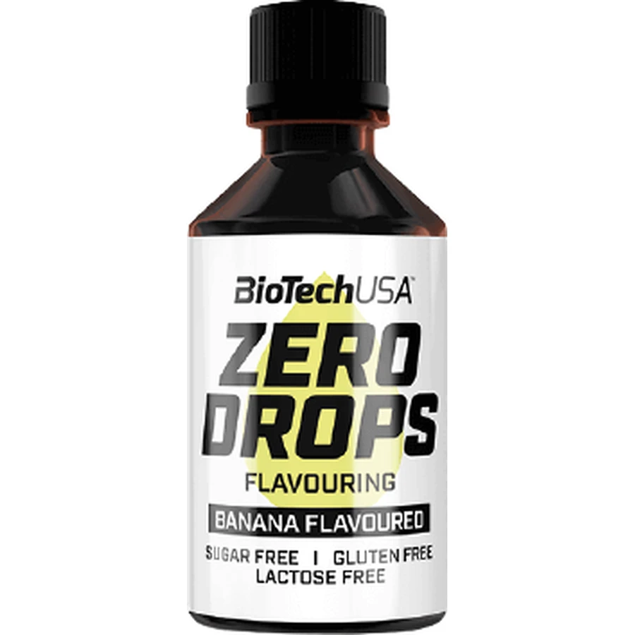 BioTech Zero Drops Банан 50 мл: ціни та характеристики