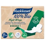 Vuokkoset, органические ночные полотенца из буйвола, 100% био, нормальные крылья, 9 шт.: цены и характеристики