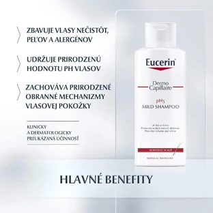 Eucerin DermoCapillaire pH5 Шампунь для чутливої шкіри 250 мл