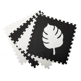 Килимок ігровий Puzzle 3D Feli, 120x120 см, чорний, Momi