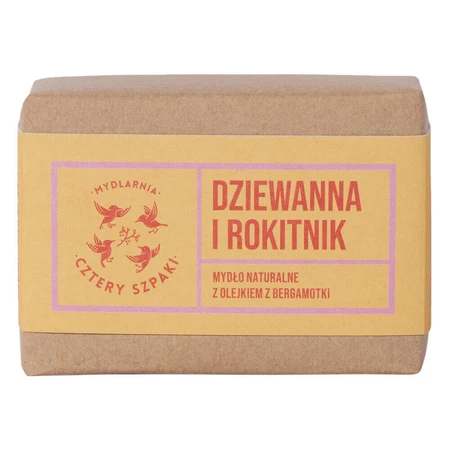 Cztery Szpaki, мило кускове, коров'як і обліпиха, 110 г: ціни та характеристики