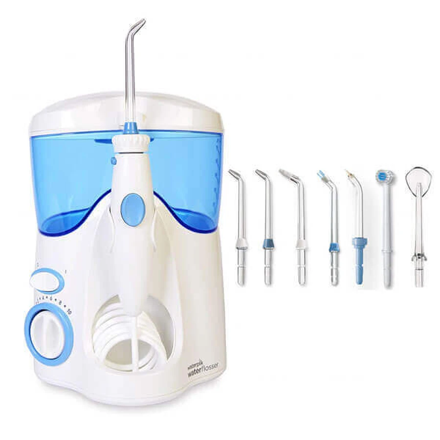 Waterpik WP100 E2 Ultra, стоматологічний іригатор, стаціонарний, 7 ковдр: ціни та характеристики