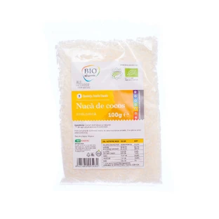Органічний кокос, 100 г, Bio All Green