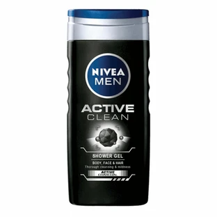 Чоловічий гель для душу Active Clean, 500 мл, Nivea