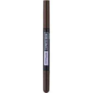 Maybelline New York NY Express Brow Satin Duo 04 Темно-коричневий олівець і пудра для обох дуетів