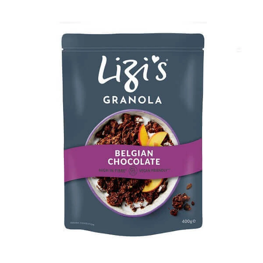 Бельгийская шоколадная гранола, 400 г, Lizi's: цены и характеристики