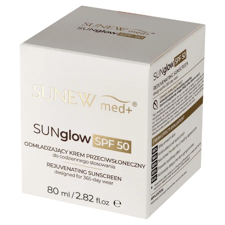 Sunewmed+ Sunglow, антисолнечный крем, SPF 50, 80 мл: цены и характеристики
