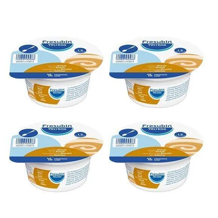Fresubin YOcreme, со вкусом бисквита, 4 x 125 г: цены и характеристики