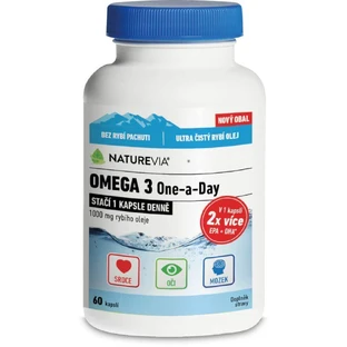 NatureVia Omega 3 One-a-Day 1000 мг 60 капсул