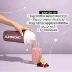Суперзвуковий кето-шрот Posiek, зі смаком фруктів з лаймом, 80 г: ціни та характеристики