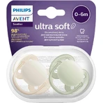 Philips Avent Ultrasoft Premium Neutral Соска-пустушка 0-6 м для хлопчиків 2 шт.: ціни та характеристики