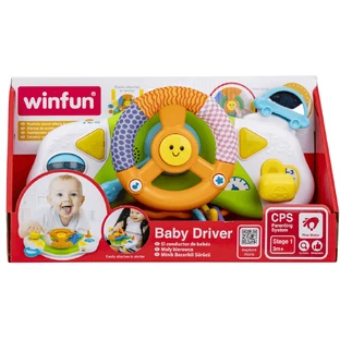 Интерактивный руль, 3 месяца+, Winfun