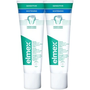 Elmex Відбілююча зубна паста для чутливих зубів Sensitive Whitening Duopack 2 x 75 мл