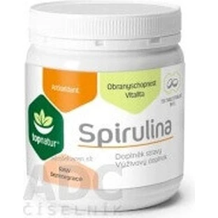 topnatur SPIRULINA 1×750 тбл, прісноводні водорості