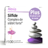 Комплекс для схуднення Silfide Alevia, 100 таблеток + Чай для схуднення Alevia, фільтр-пакети, 30 шт.